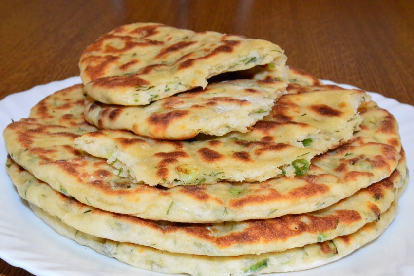 Лепешки с начинкой