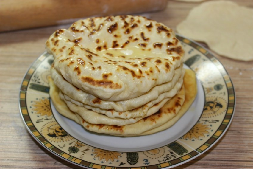 Сырные лепёшки на скорую руку