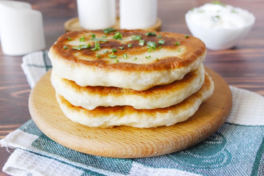 Жареные лепешки