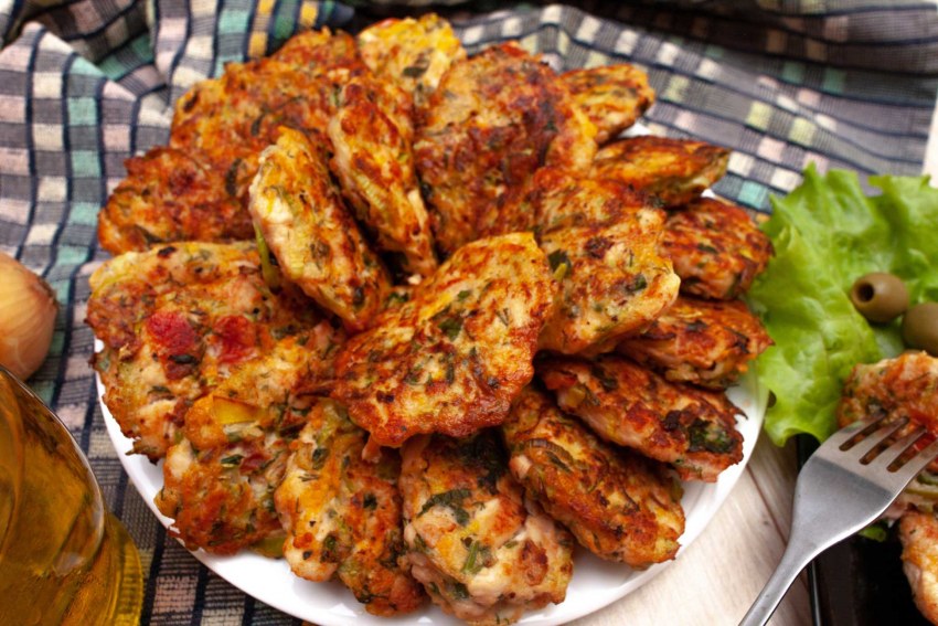 Сочные куриные котлеты из фарша с овсяными хлопьями