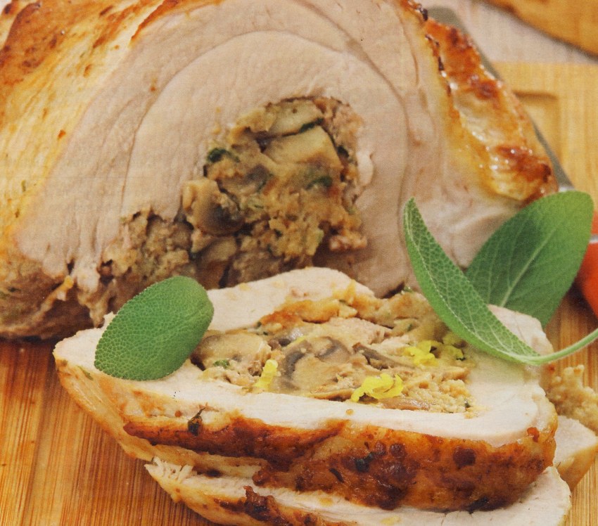 Мясо по французски с грибами