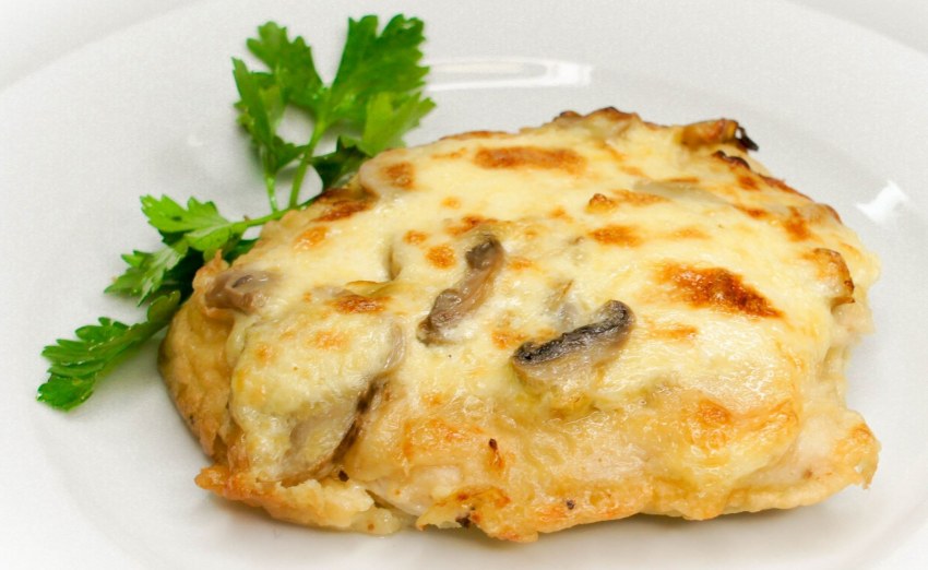 Свинина с картофелем и грибами