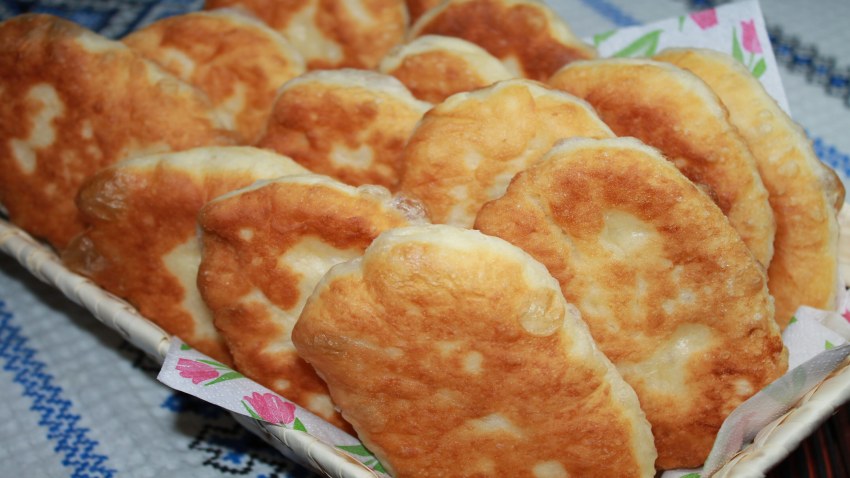 Пирожки с картошкой жареные