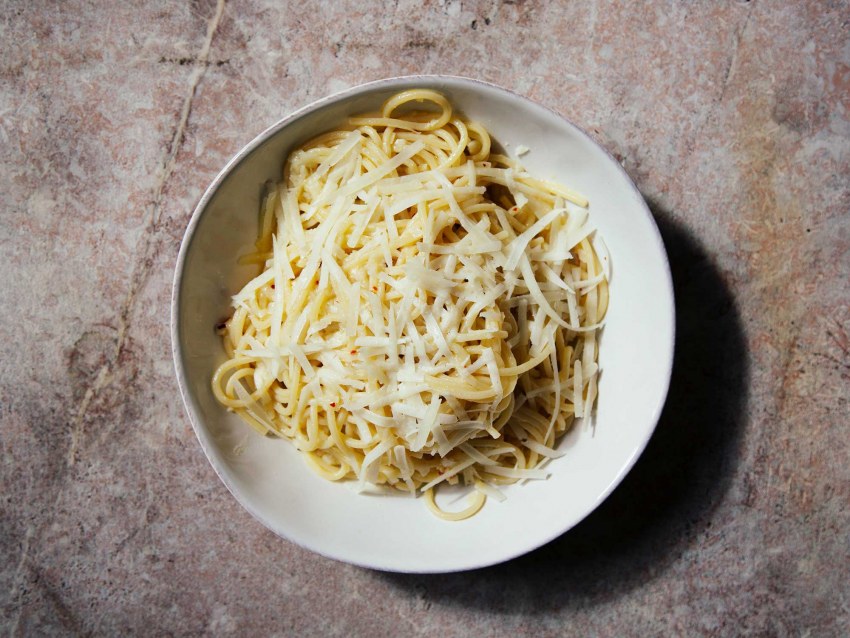 Паста с маслом