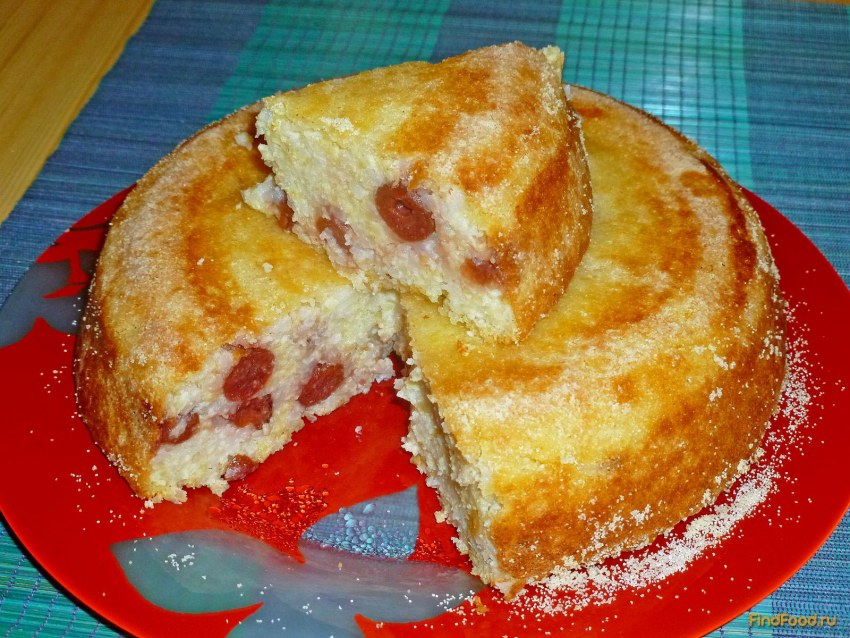Пшено творожный крупеник