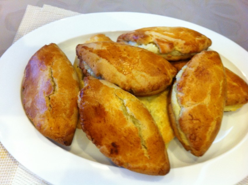Пирожки с грибами жареные