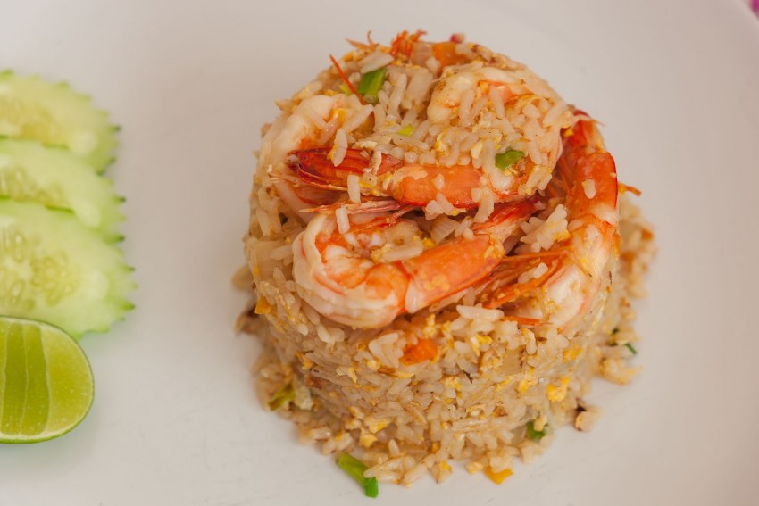 Тайский рис с морепродуктами