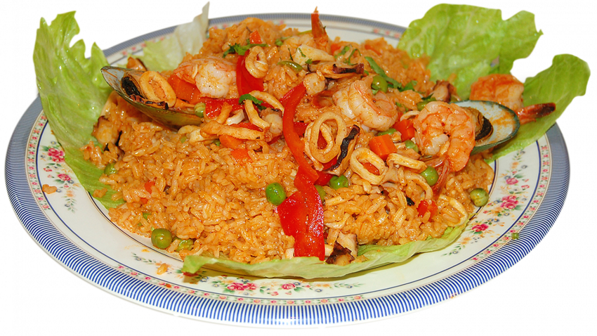 Food съемка рис