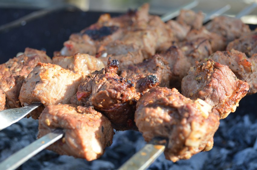 Мясо в маринаде