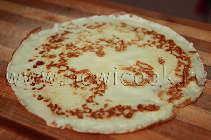 Блинчики с мясом
