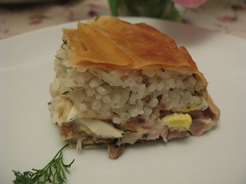 Курник пирожок
