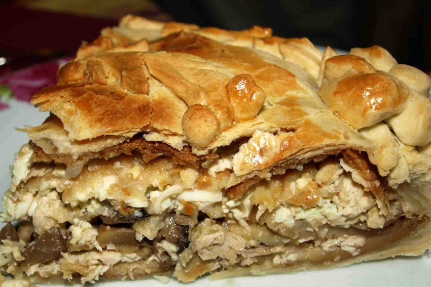 Курник заливной