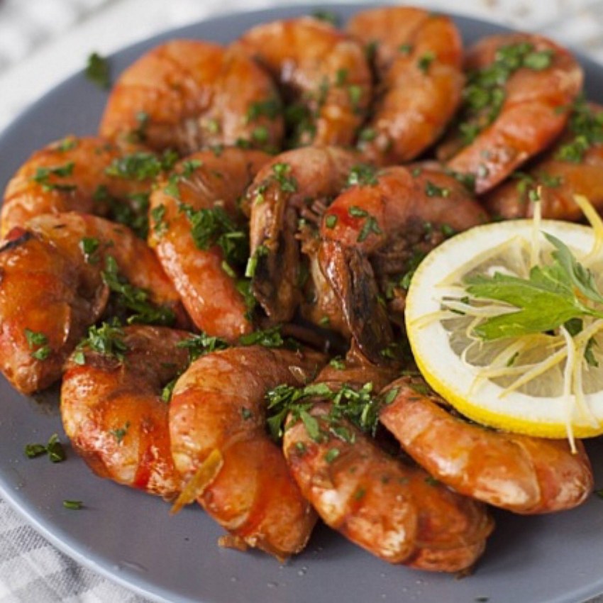 Жареные Королевские лангустины