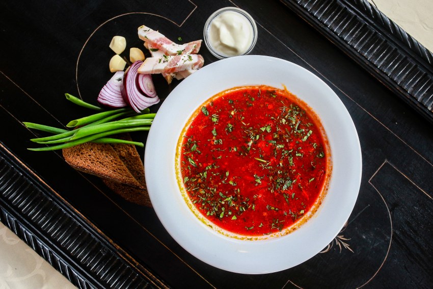 Борщ национальное блюдо