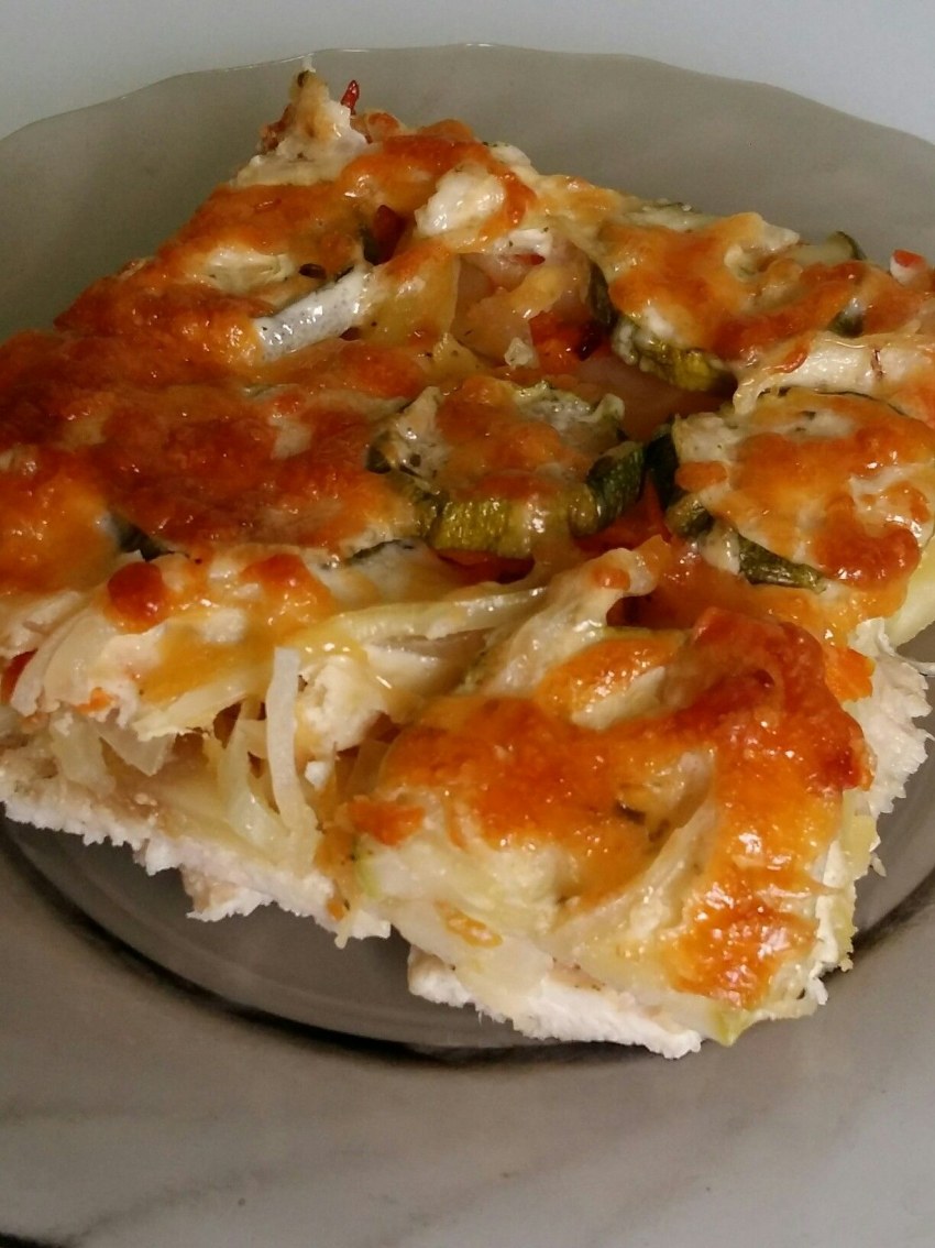 Свинина запеченная с сыром