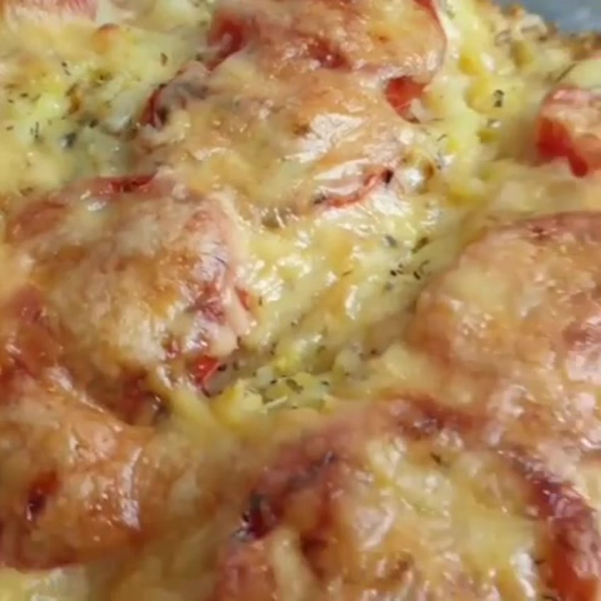 Куриной грудки под шубой