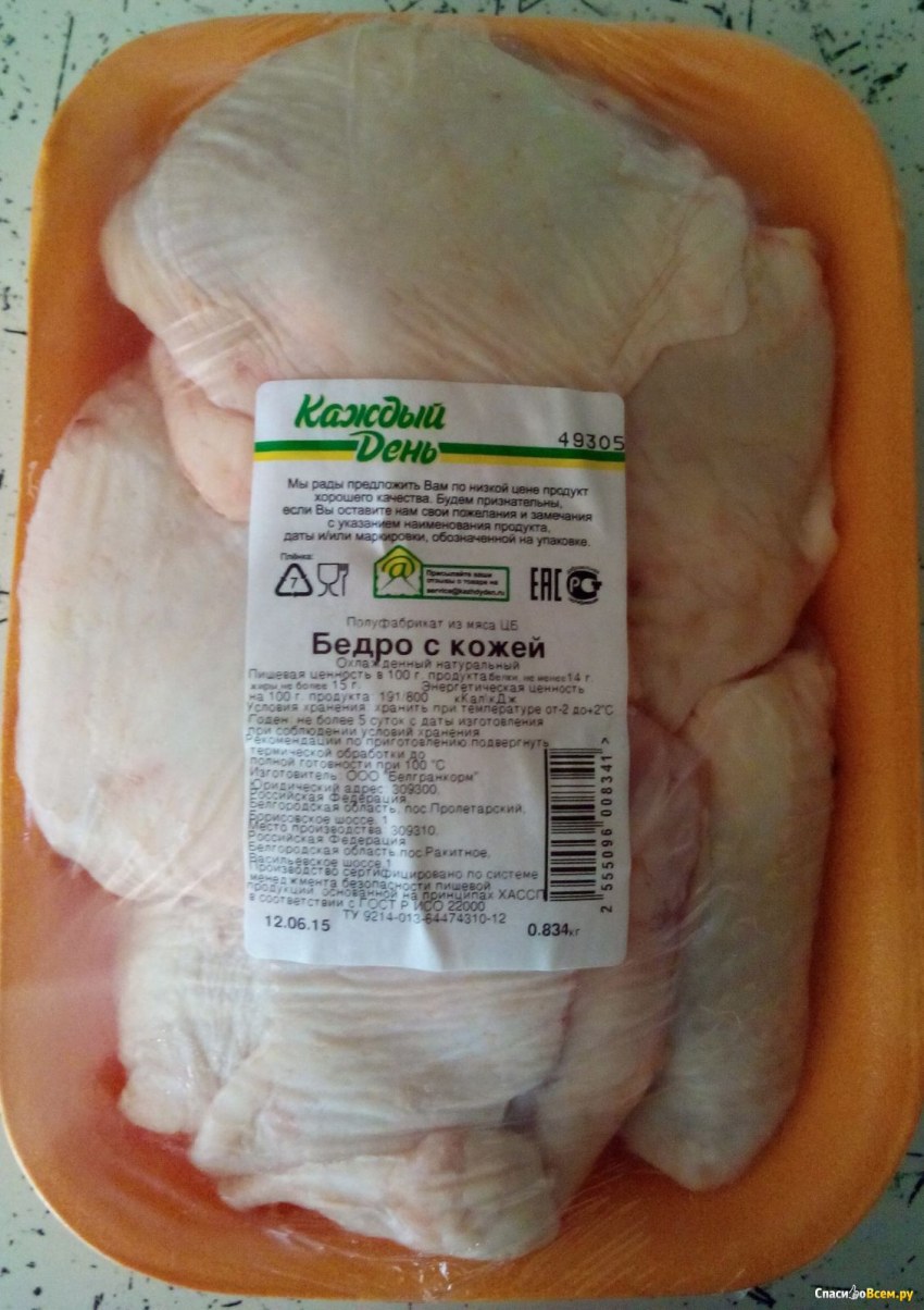 Куриные бедра каждый день