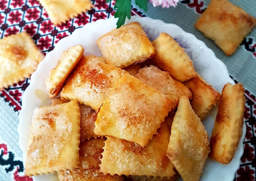 Печенье на сметане на скорую