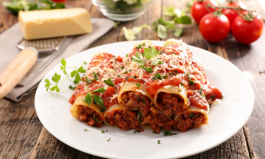 Каннеллони с фаршем