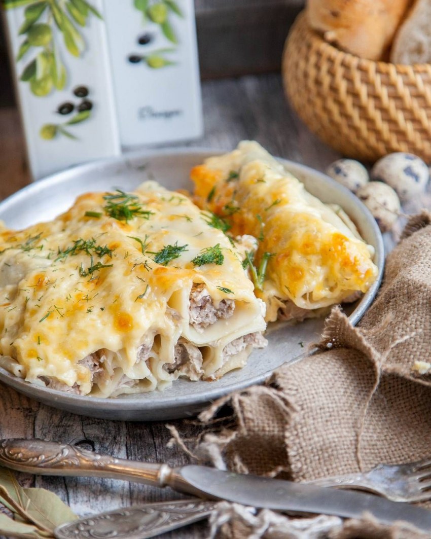 Макароны каннеллони