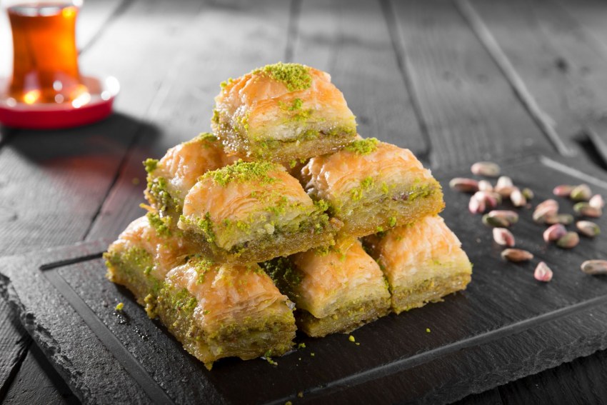 Баклава с фисташками турецкая