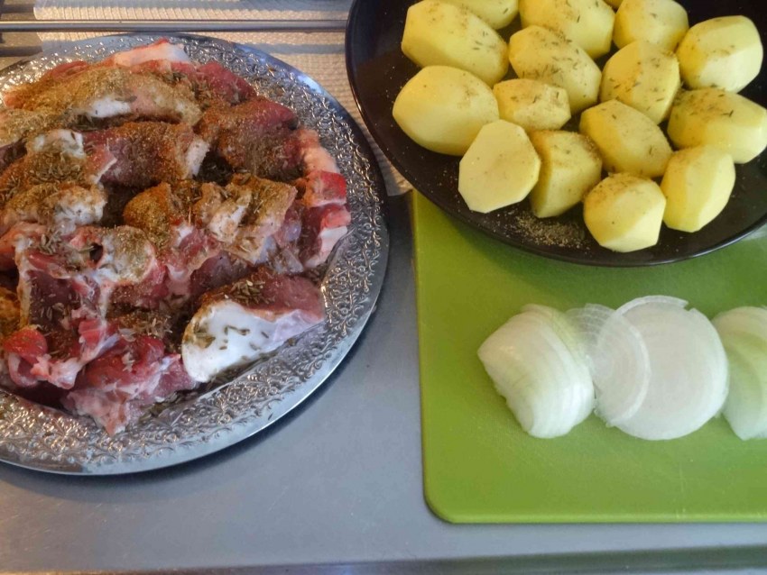 Баранина фри