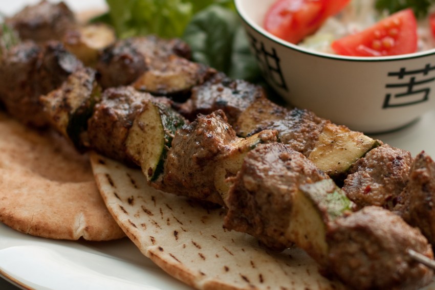 Кебаб с цветной капустой