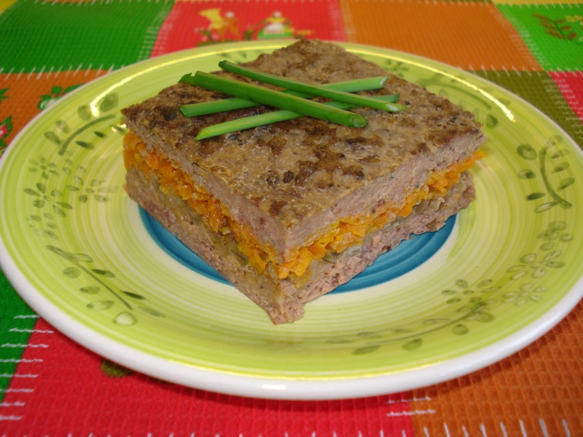 Запеканка из куриной печени