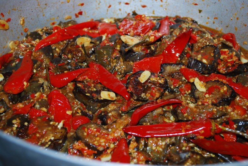 Свинина с баклажанами по-китайски