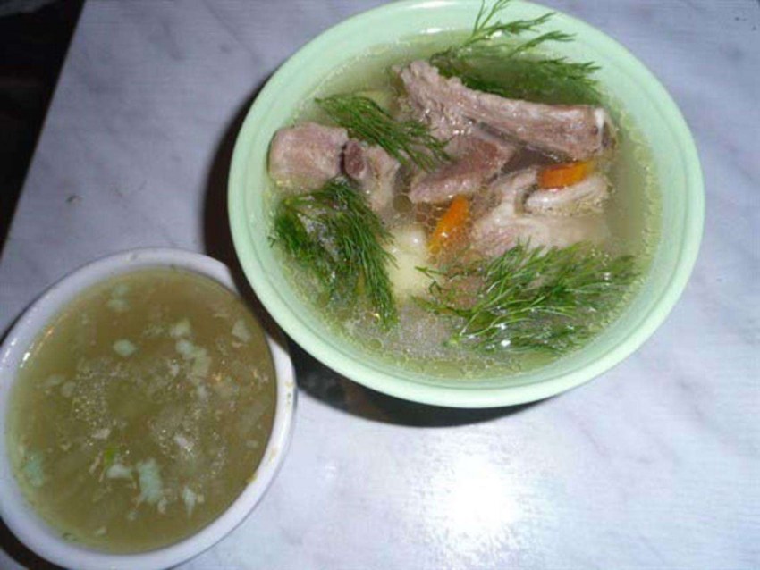 Шурпа в казане
