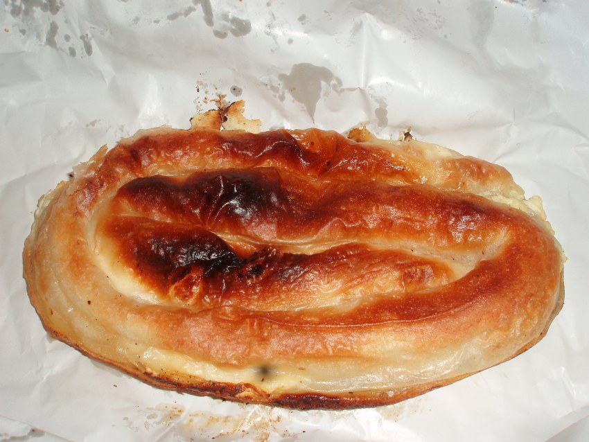 Бурек в столовой