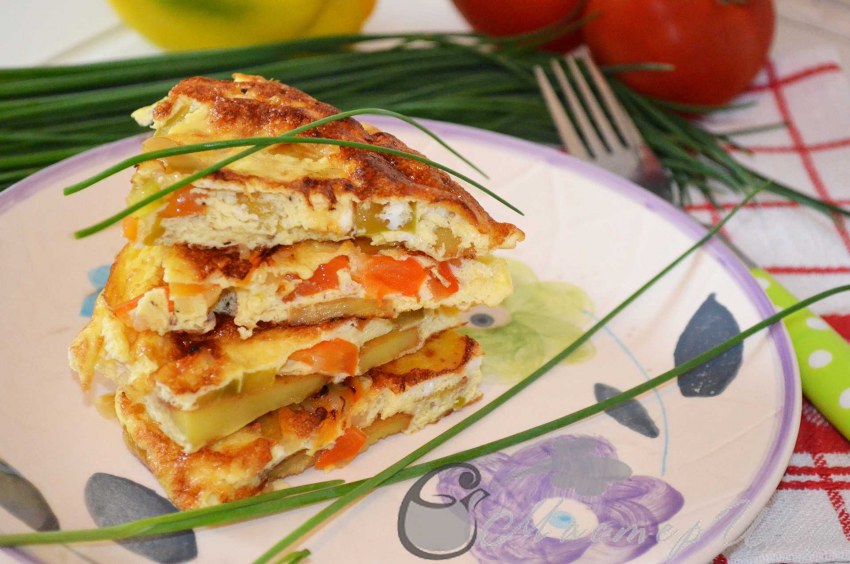Испанская кухня Tortilla de patatas