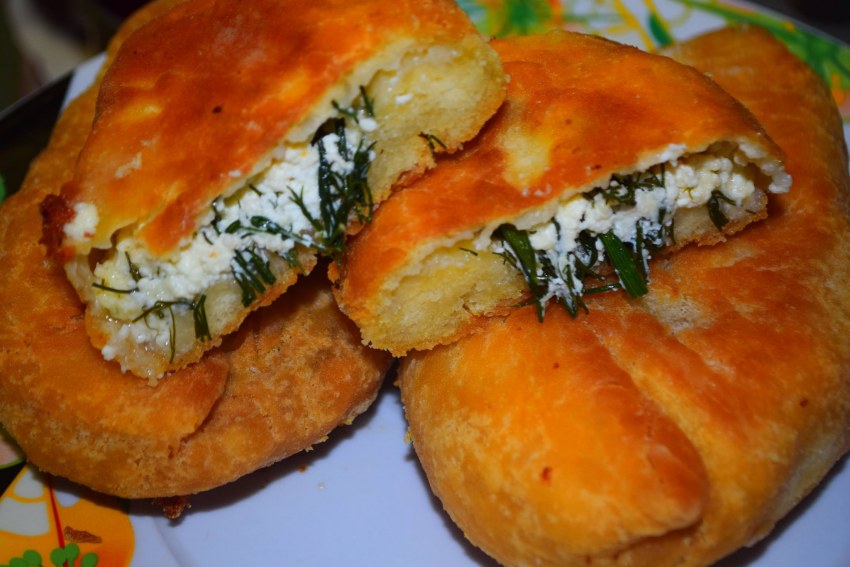 Красивые пирожки с капустой