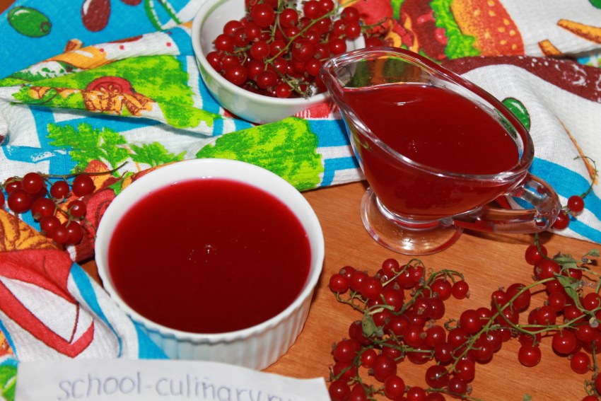 Желе из замороженных ягод