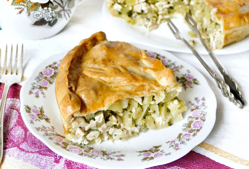 Курник с картошкой