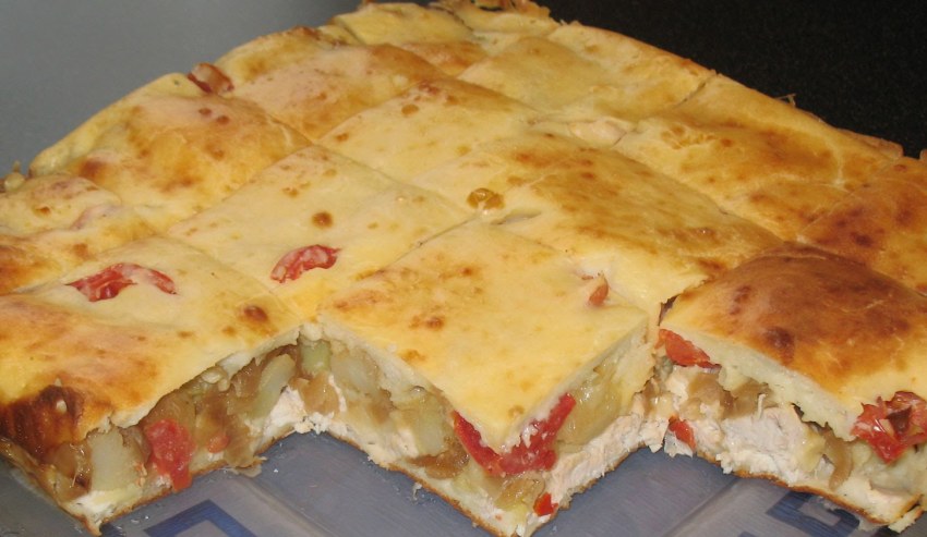 Курник в духовке