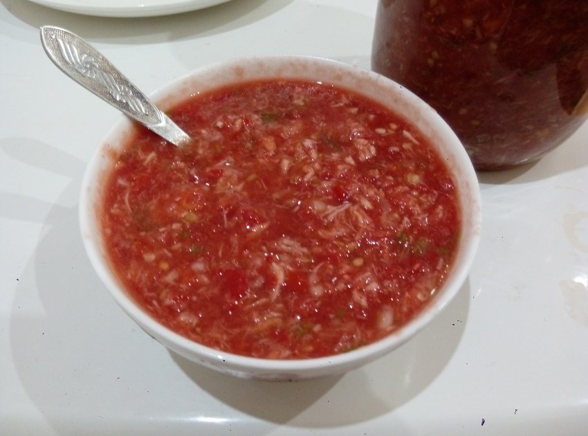 Аджика с хреном