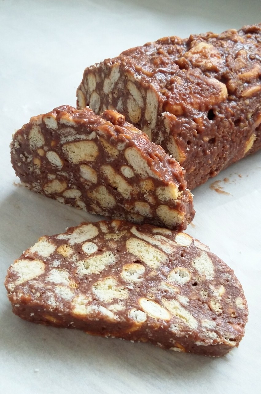 Сливочная колбаска сладкая