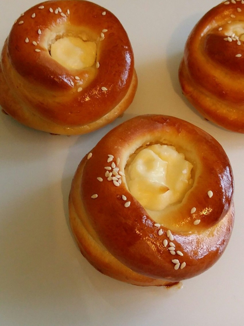 Булочки с творогом