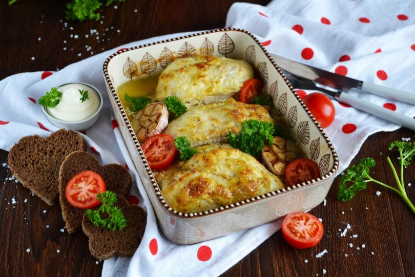 Жареная курица по американски