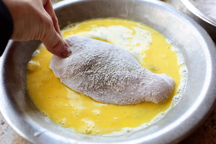 Белая рыба с овощами