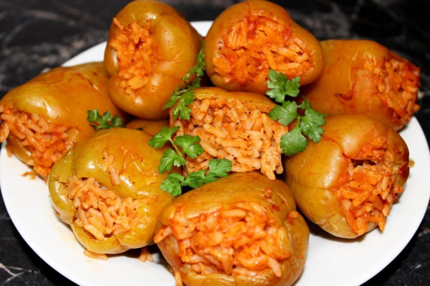 Диетические фаршированные перцы