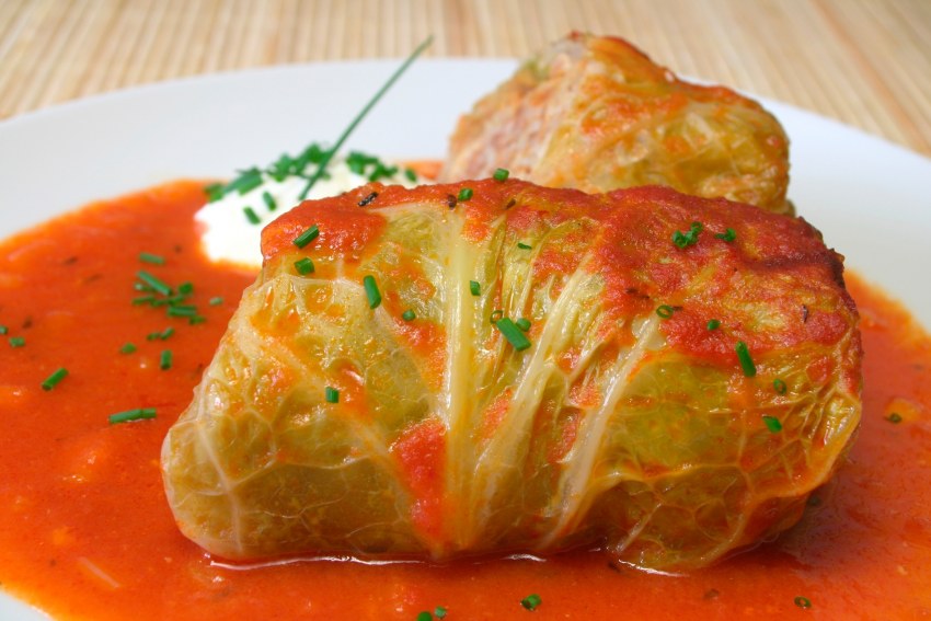 Перец фаршированный мясом