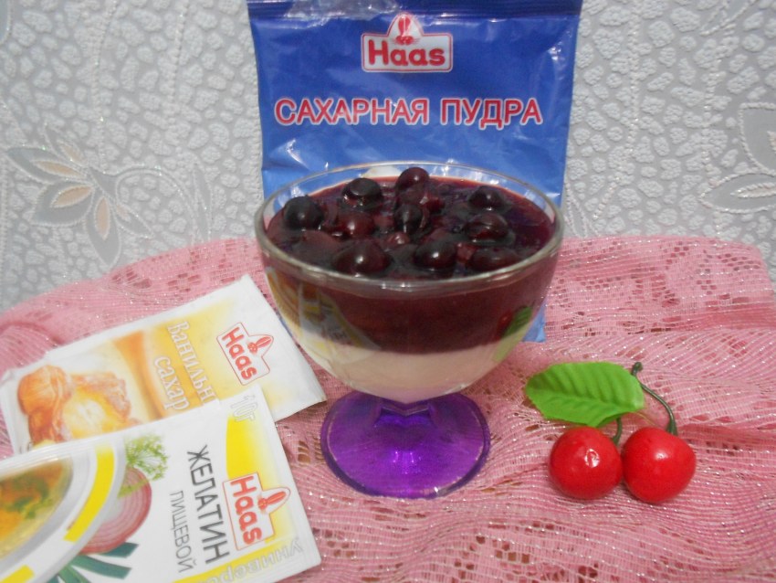 Варенье желе из вишни