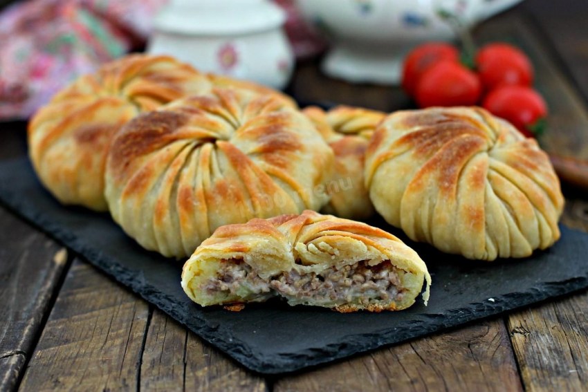 Выпечка с мясом