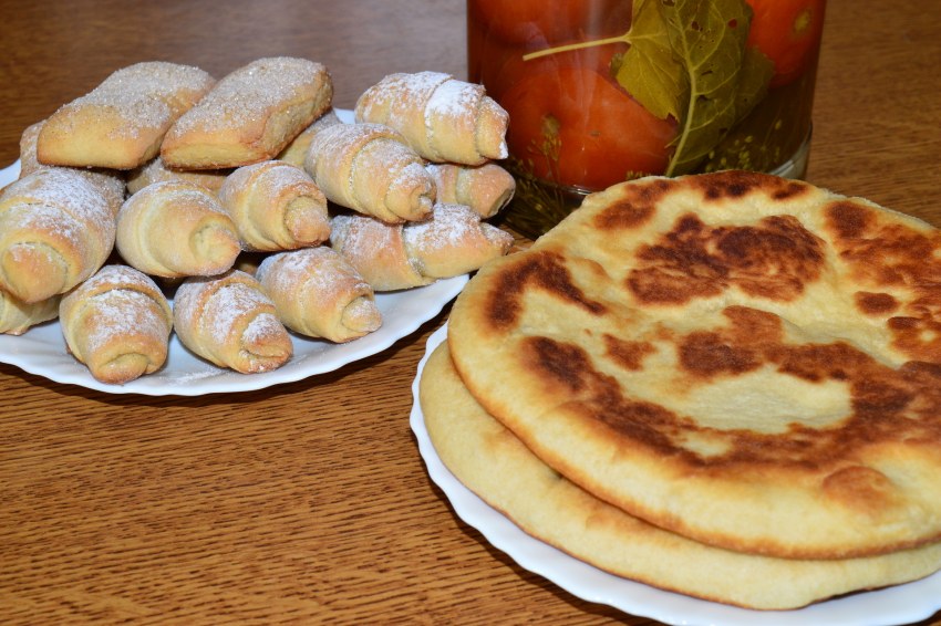 Мясо в слоеном тесте