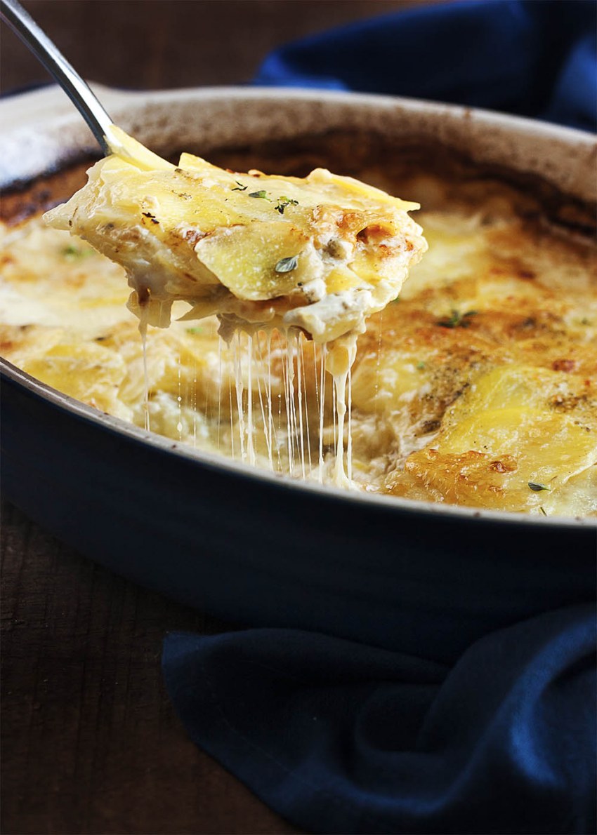 Молочная картошка