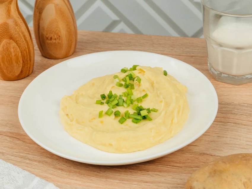 Картофельное пюре для меню