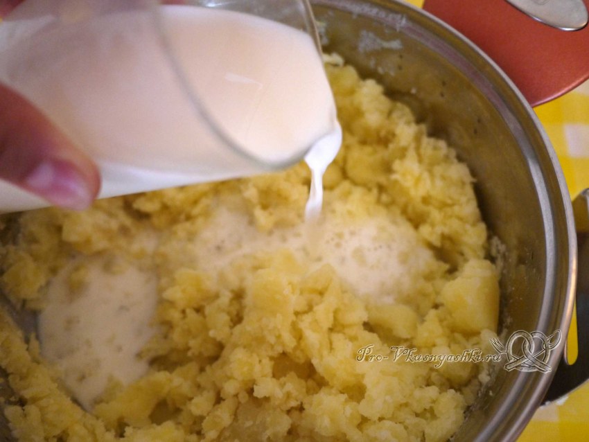Пюре с трюфельным маслом