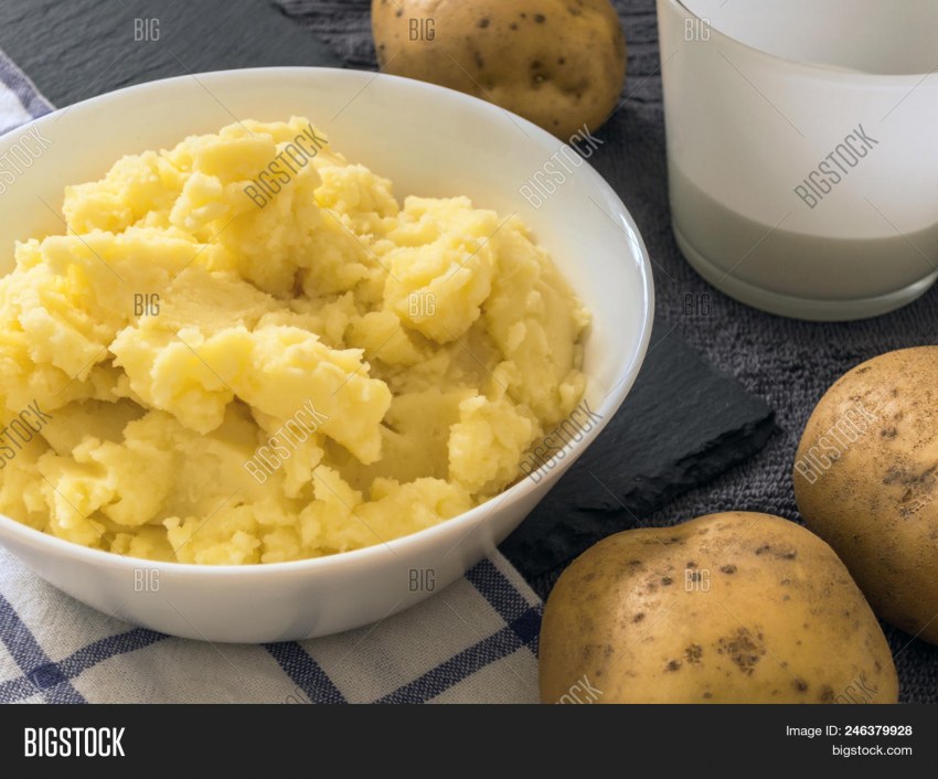 Картошка с молоком